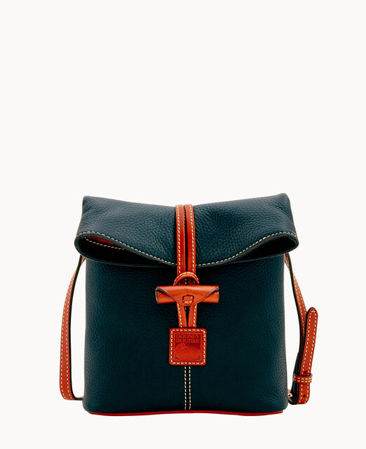 Pebble Grain Toggle Crossbody