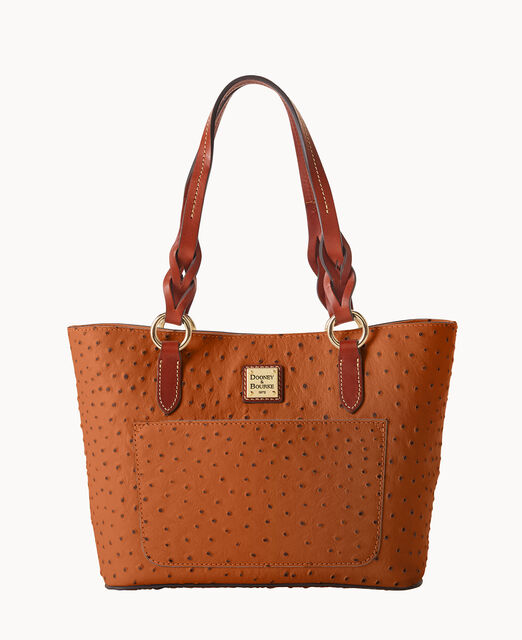 Ostrich Small Gretchen Tote