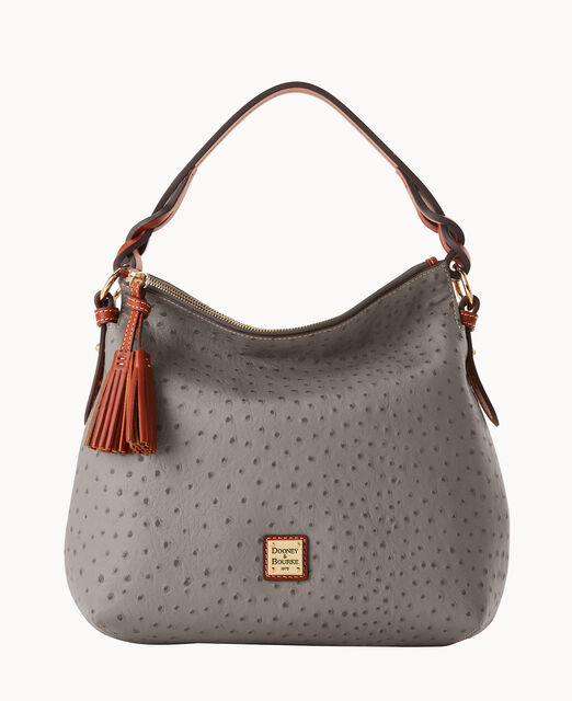 Ostrich Twist Strap Hobo