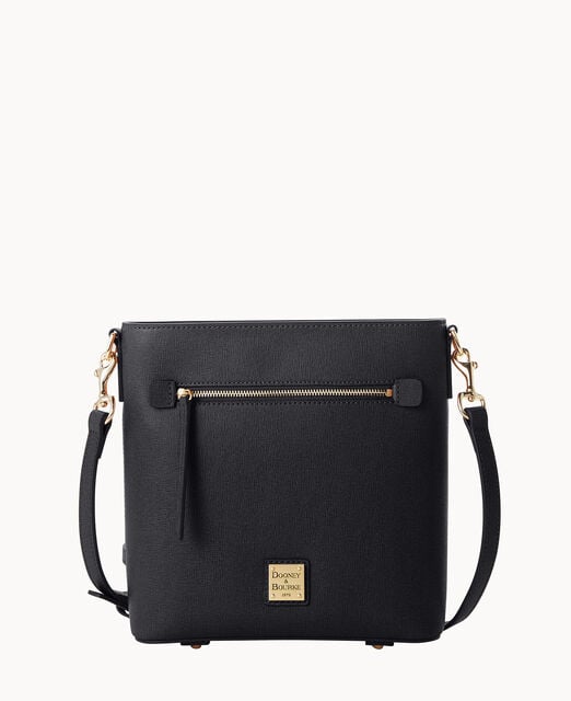 Saffiano Zip Crossbody