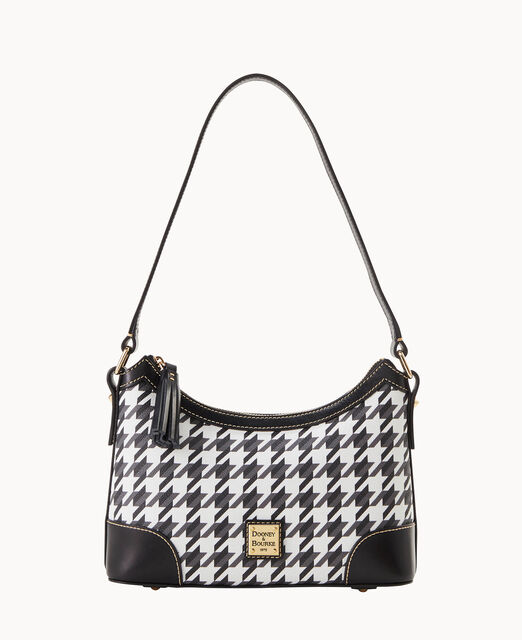 Houndstooth Shoulder Bag