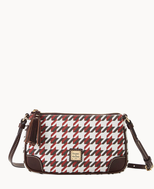 Houndstooth Slim Crossbody