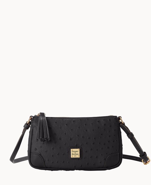 Ostrich Slim Crossbody