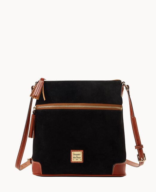 Suede Tassel Crossbody